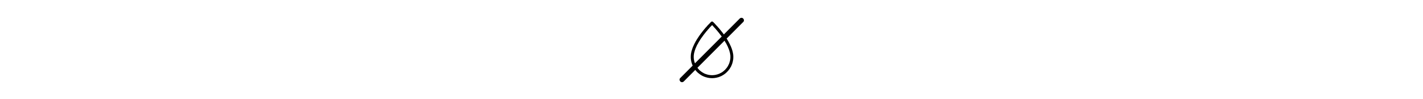 A water blockage icon
